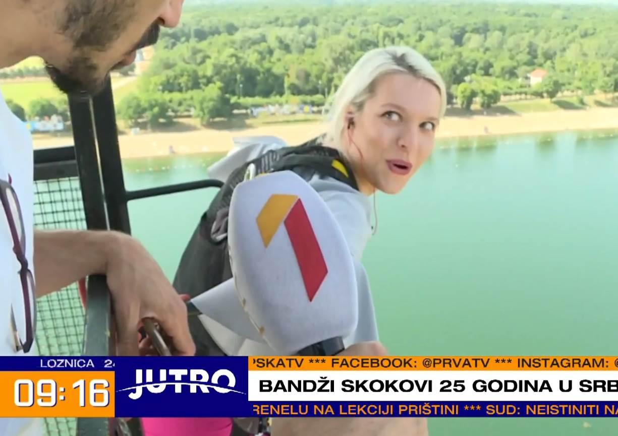 skok bandzijem voditeljka