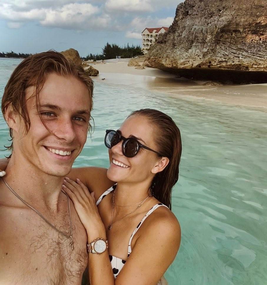 denis sapovalov devojka mirjam bjorklund