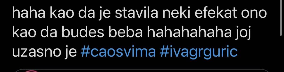 iva grguric operisala nos komentari
