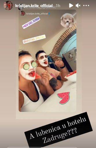 Kristijan Golubović čipovao sina 