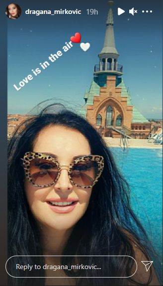 dragana mirkovic zaprosena u veneciji