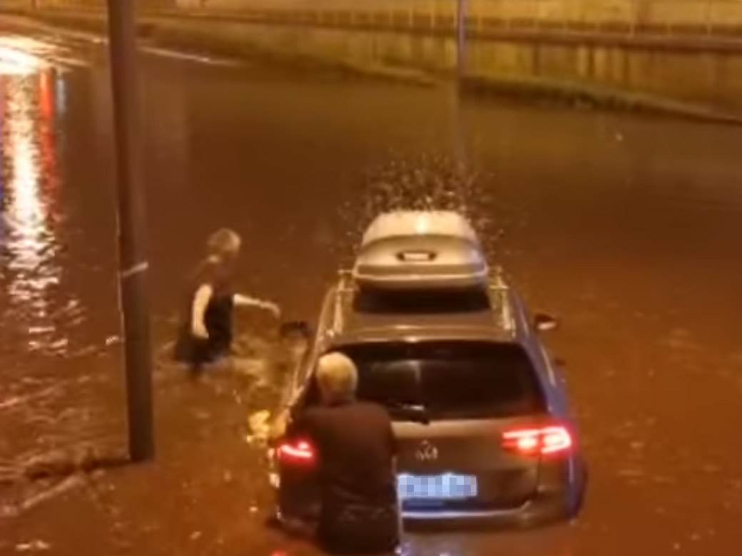 subotica nevreme potop video