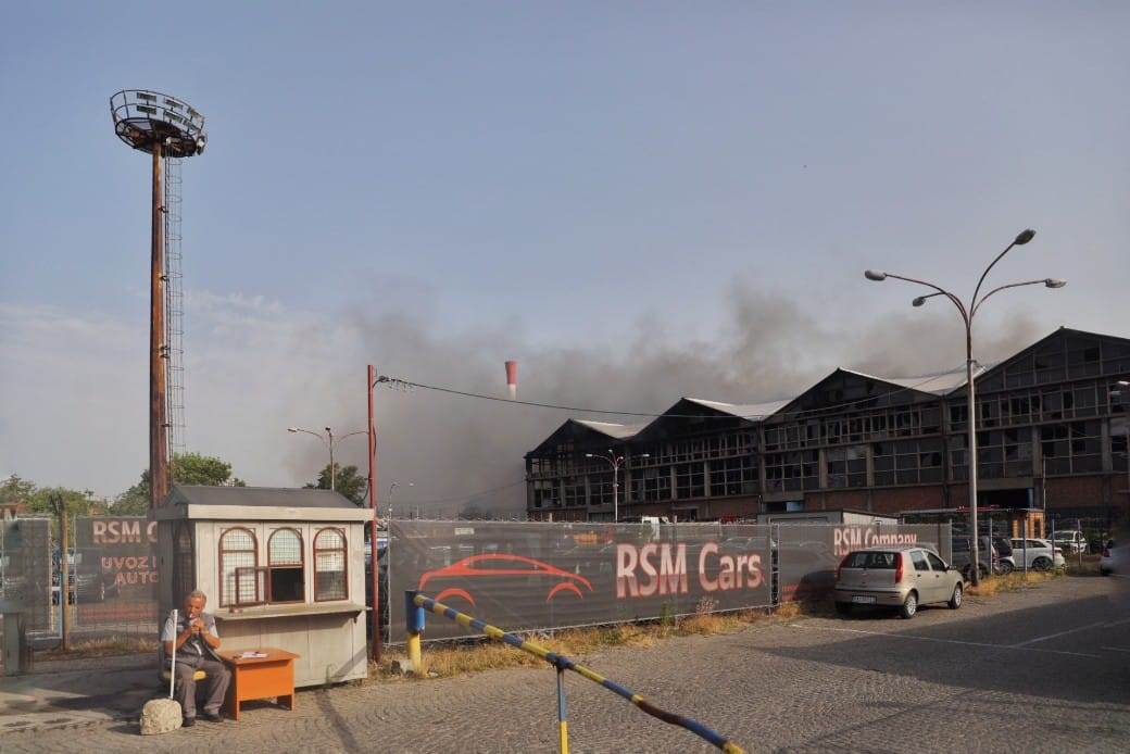 gasenje pozara na dorcolu video