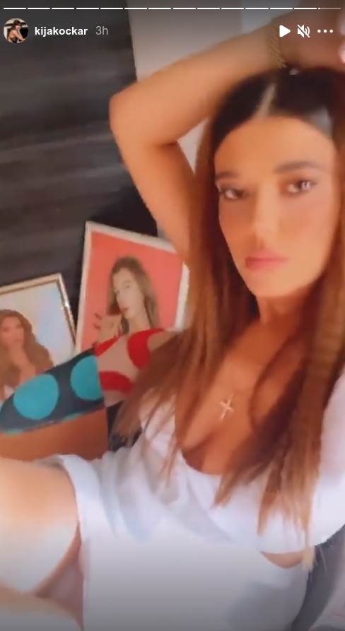 Kristina Kija Kockar pokazala gaćice
