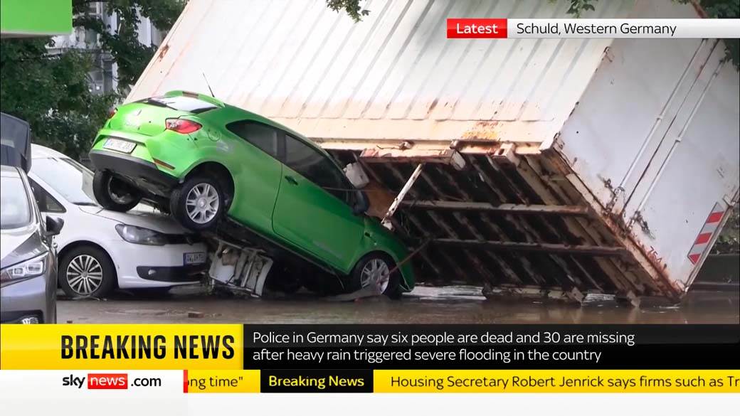 Poplava u Nemačkoj šest mrtvih