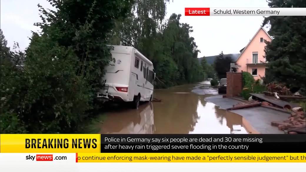 Poplava u Nemačkoj šest mrtvih