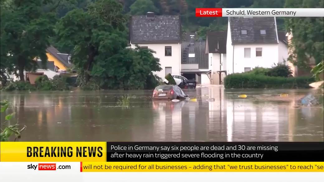 Poplava u Nemačkoj šest mrtvih