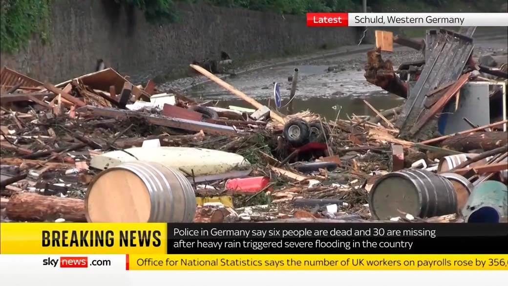 Poplava u Nemačkoj šest mrtvih