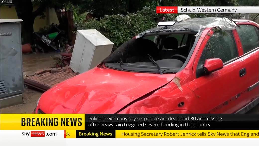 Poplava u Nemačkoj šest mrtvih