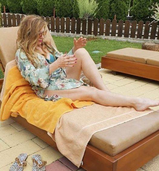 Danica Maksimović u kupaćem u 69. godini