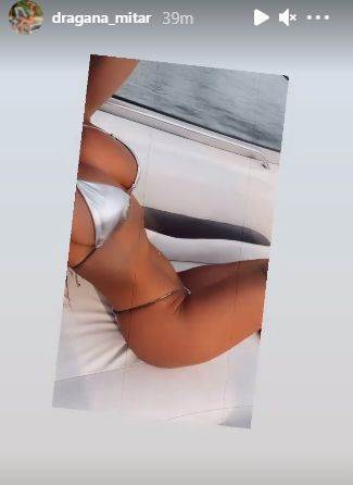 Dragana Mitar pokazala silikone i guzu u bikiniju