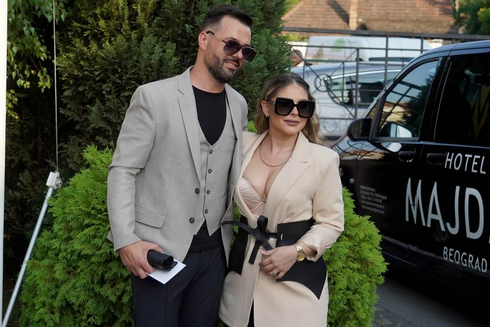 Biljana Sečivanović se udala u crkvi