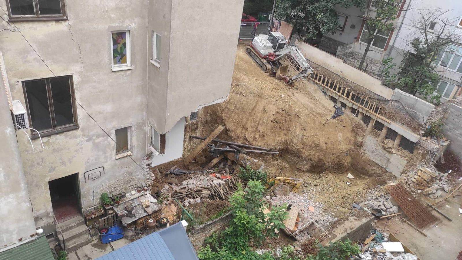 Novo urušavanje na zgradi u Vidovdanskoj