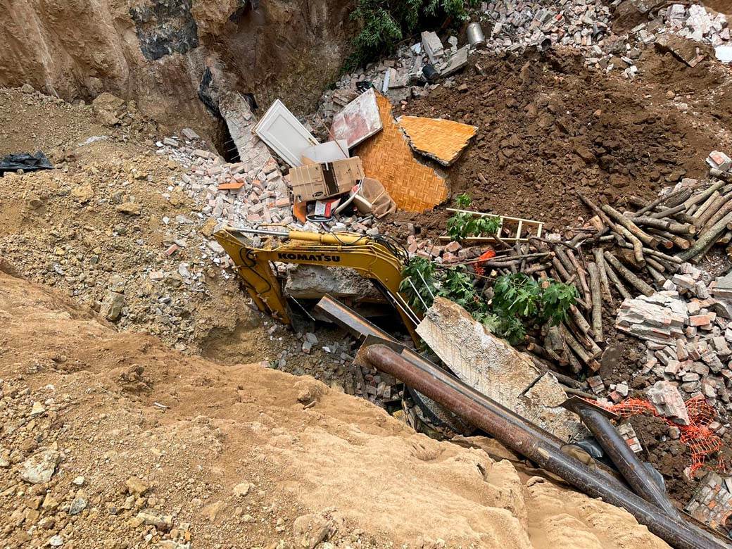 Novo urušavanje na zgradi u Vidovdanskoj