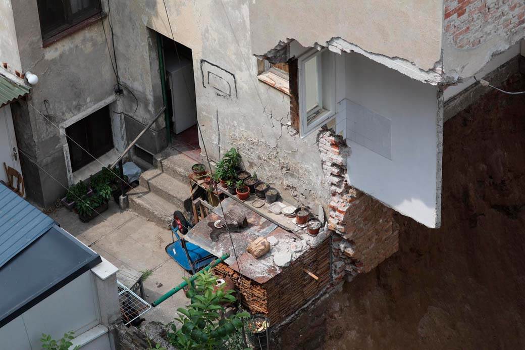 Novo urušavanje na zgradi u Vidovdanskoj