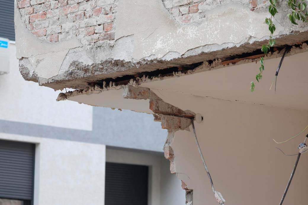 Novo urušavanje na zgradi u Vidovdanskoj