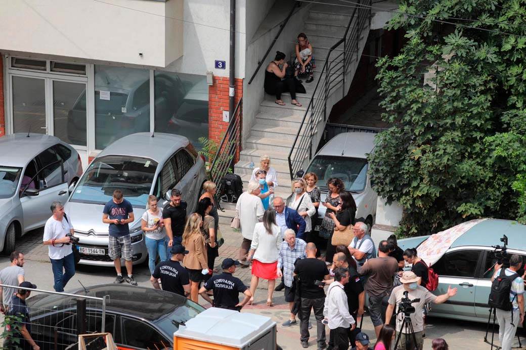 Novo urušavanje na zgradi u Vidovdanskoj