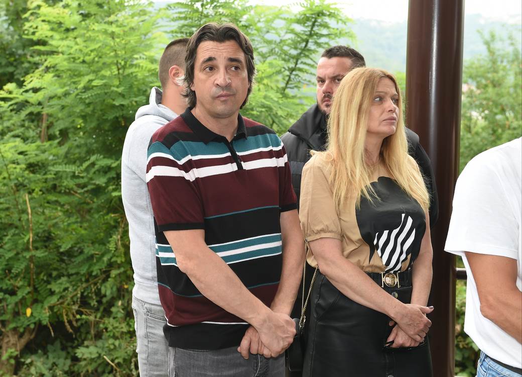 Vlade Divac na sahrani Radomira Antića