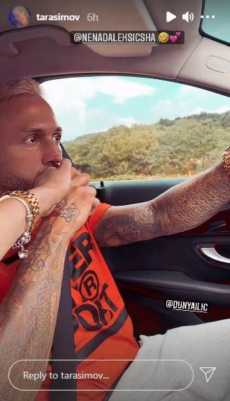 Nenad Aleksić zaprosio Taru Simov