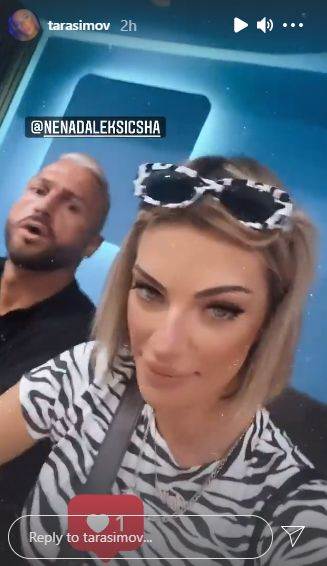 Nenad Aleksić zaprosio Taru Simov