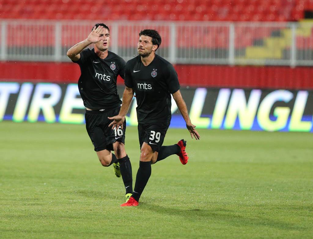 Rikardo Gomeš gol za Partizan protiv Proletera sa 20 metara