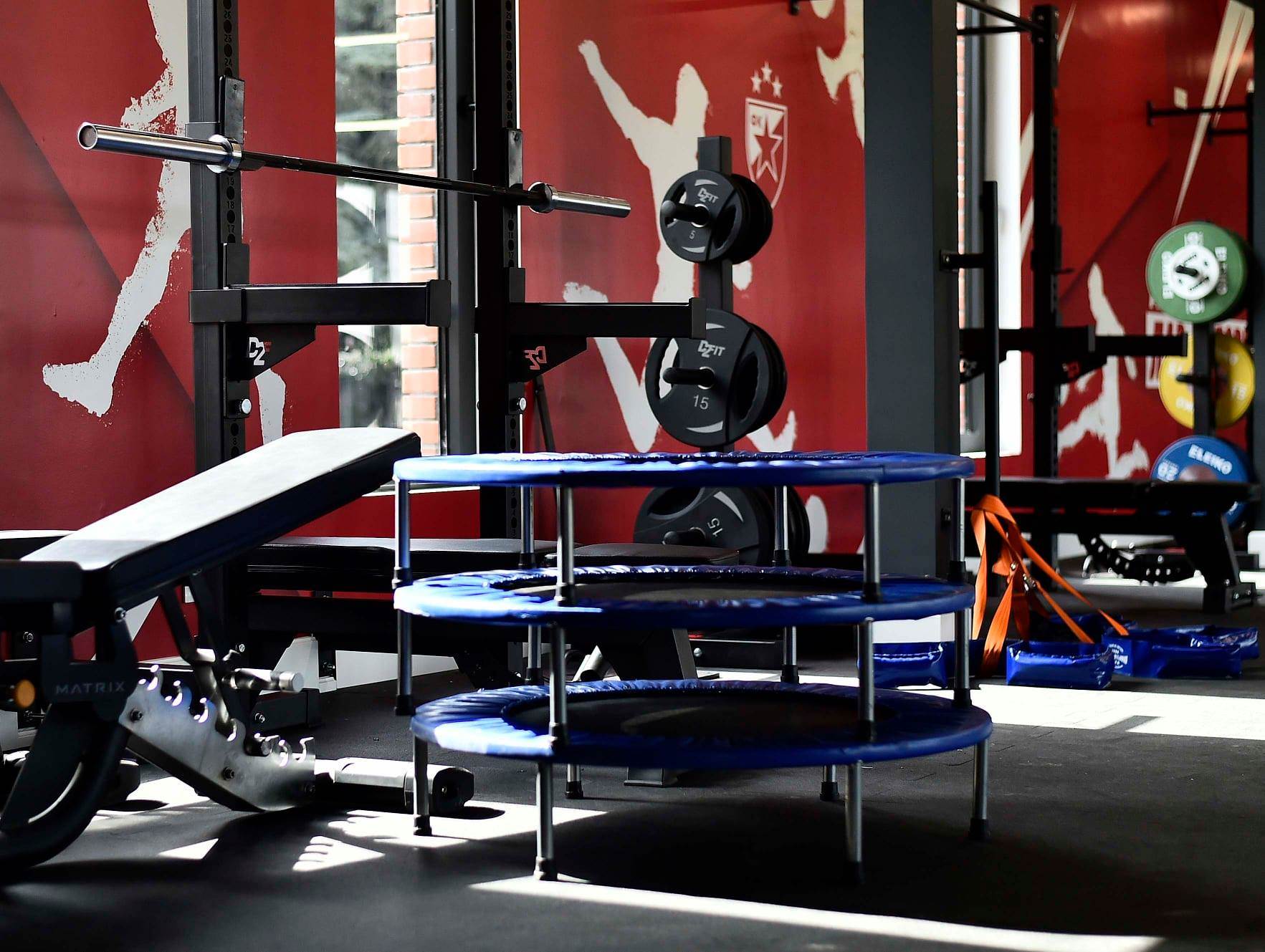 Crvena zvezda otvorila modernu teretanu