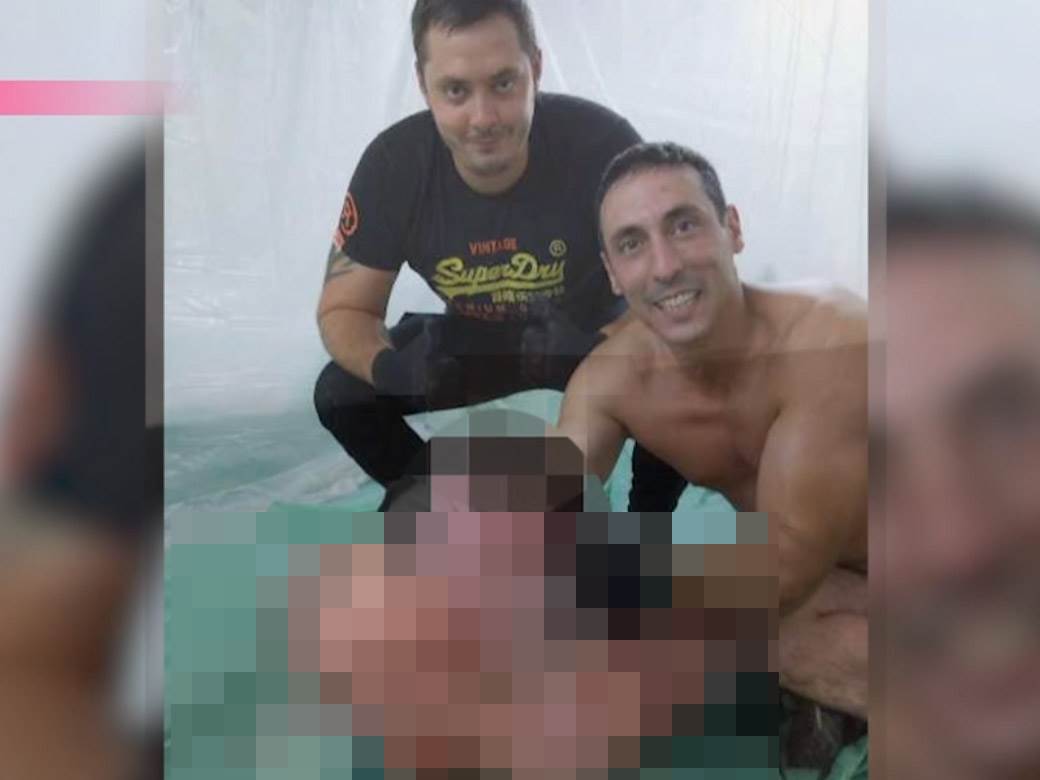 Srđan Lalić na slici sa Veljkom Belivukom