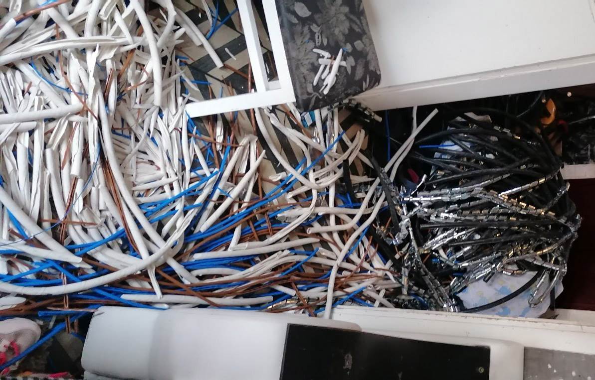 Ukrao bakarne kablove sa gradilišta u Batajnici