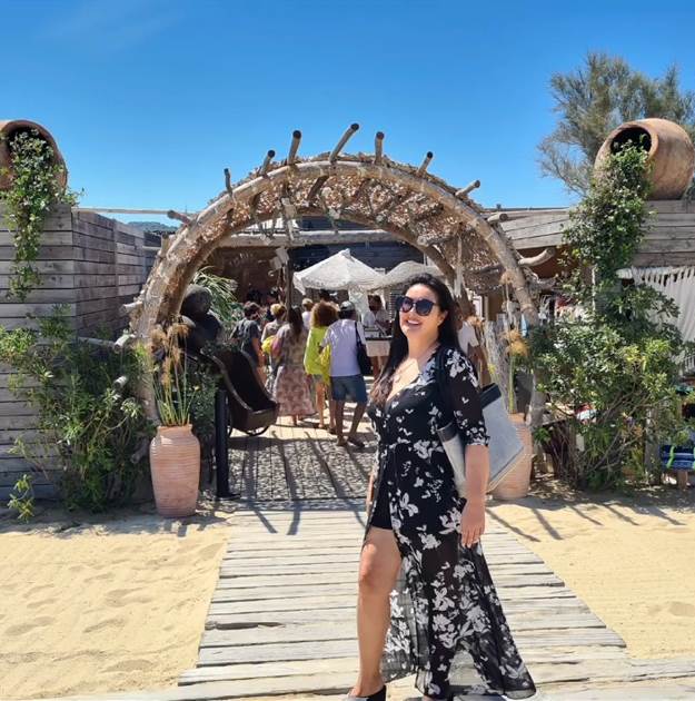 Dragana Mirković o slikanju u kupaćem