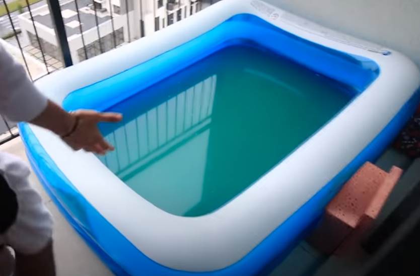 kimi prazni bazen s terase ceo video