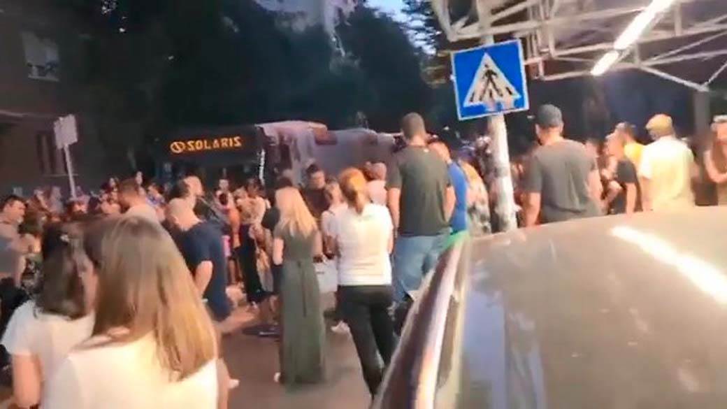 Vozač sa Karaburme izazvao još jedan udes