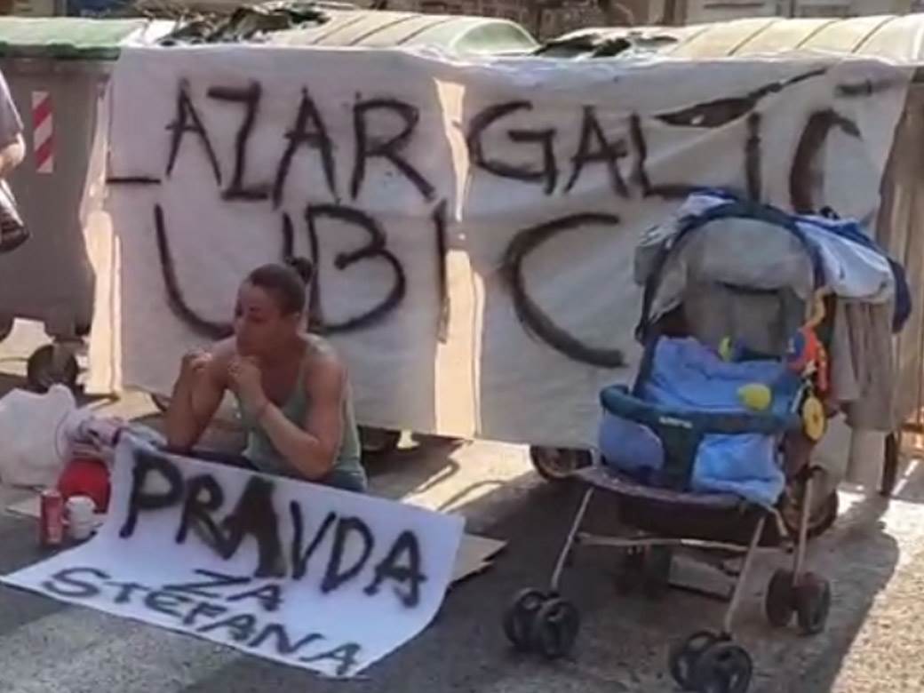 Protest na Karaburmi zbog smrti dečaka