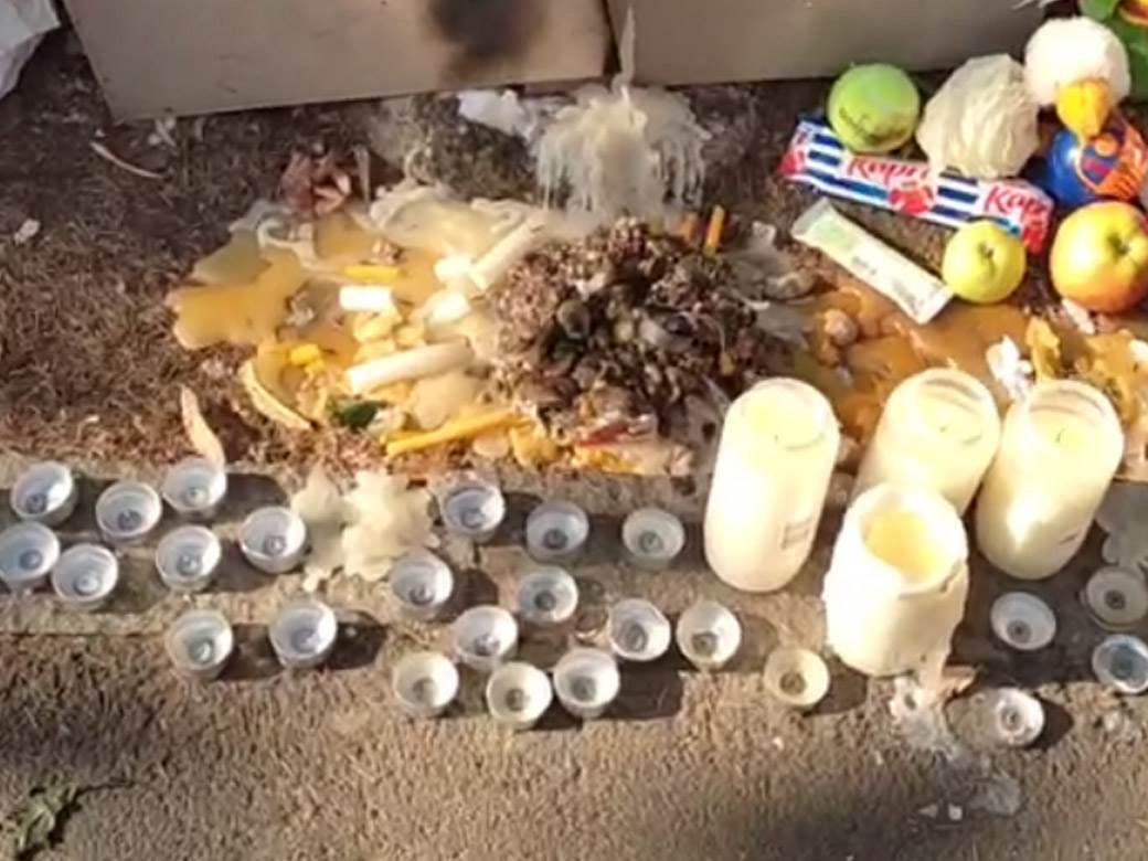 Protest na Karaburmi zbog smrti dečaka