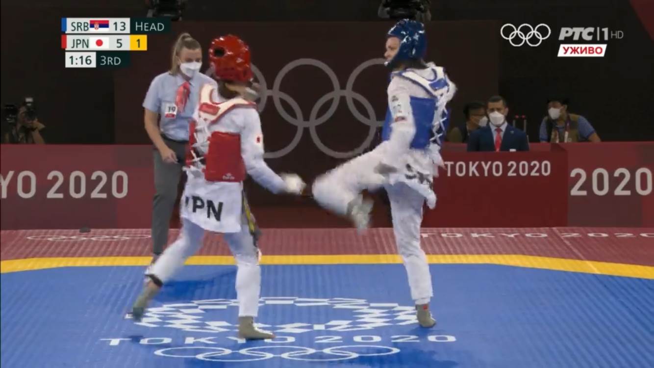 Tijana Bogdanović bronzana medalja borba repesaz tekvondo Olimpijske igre