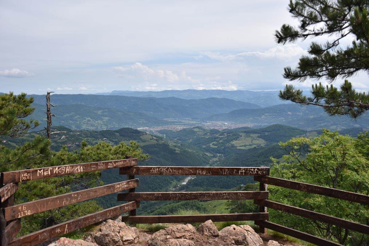 Nacionalni park Tara vidikovci Banjska stena, Crnjeskovo, Osluša, Janjač FOTOGRAFIJE