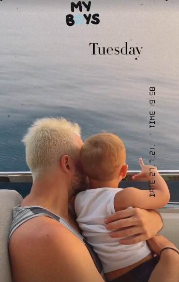 Filip Živojinović ofarbao se u plavo