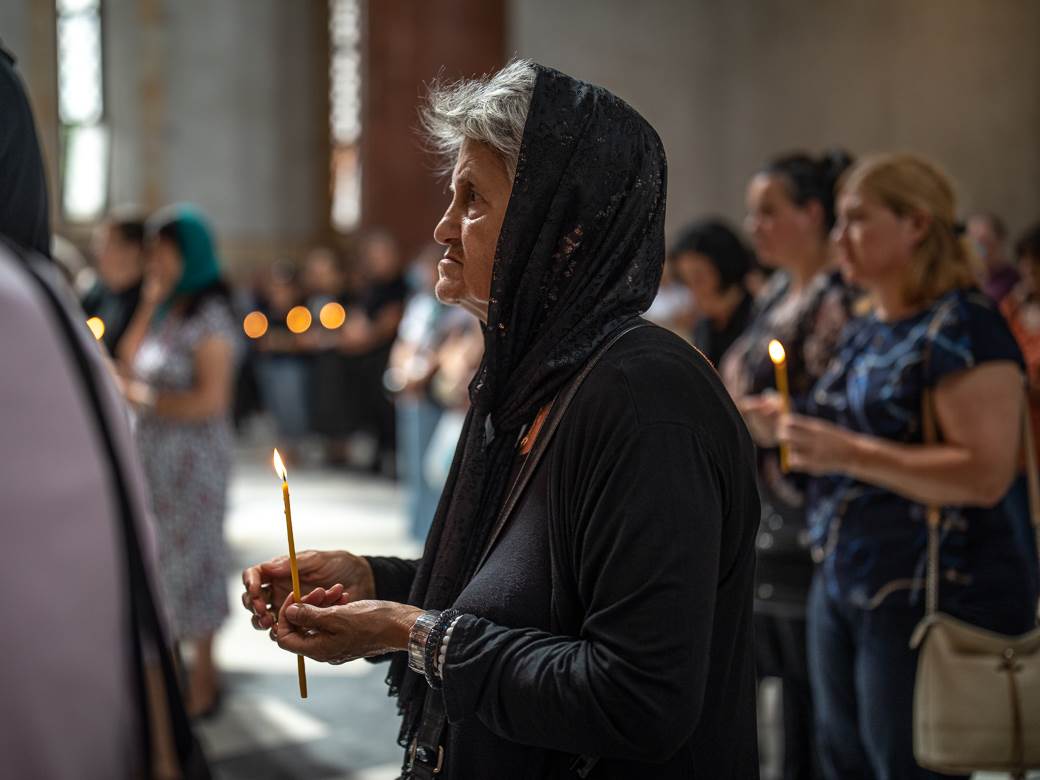 parastos žrtvama oluje u crkvi svetog marka