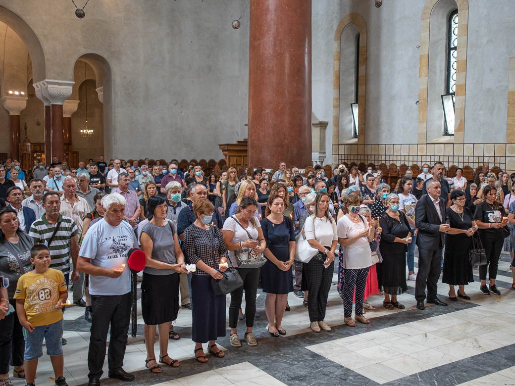 parastos žrtvama oluje u crkvi svetog marka