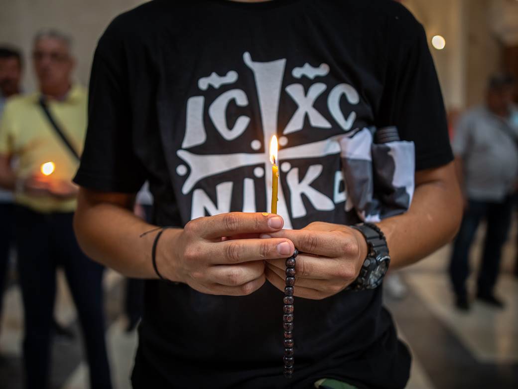 parastos žrtvama oluje u crkvi svetog marka