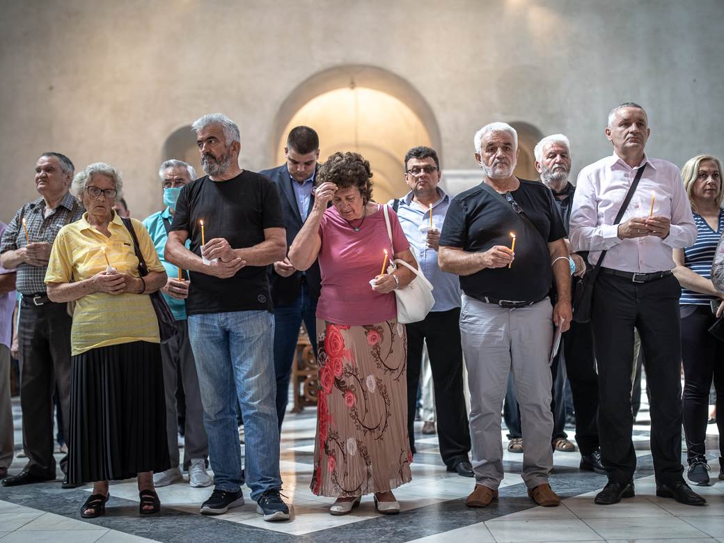 parastos žrtvama oluje u crkvi svetog marka