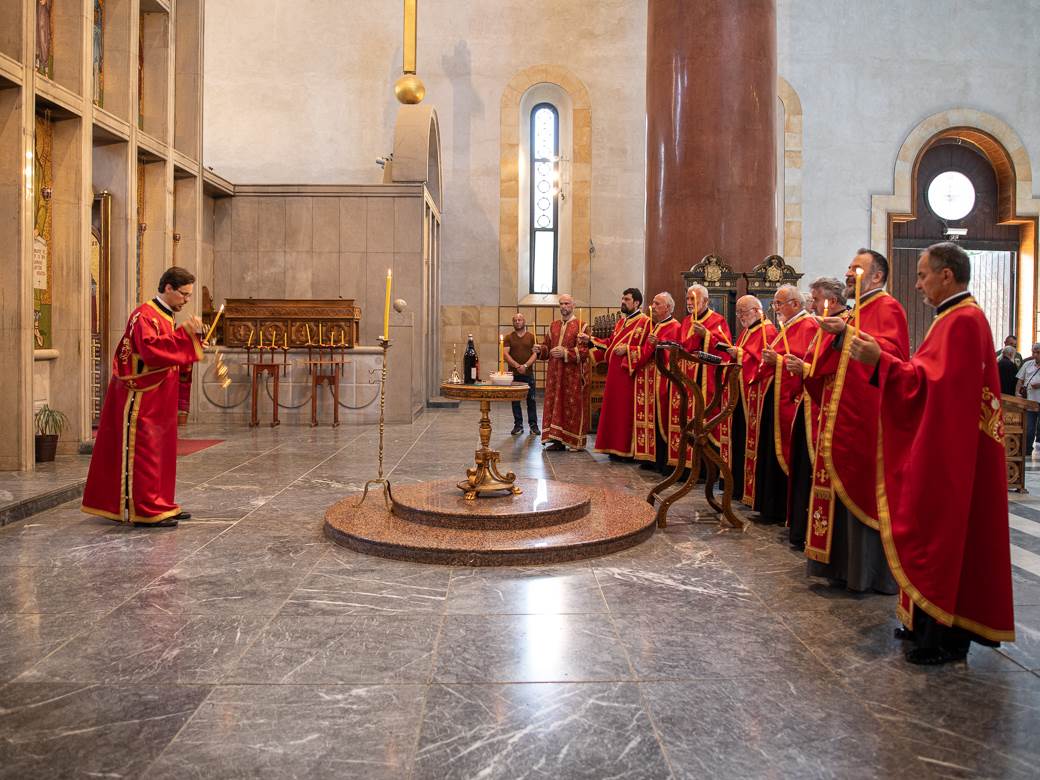 parastos žrtvama oluje u crkvi svetog marka