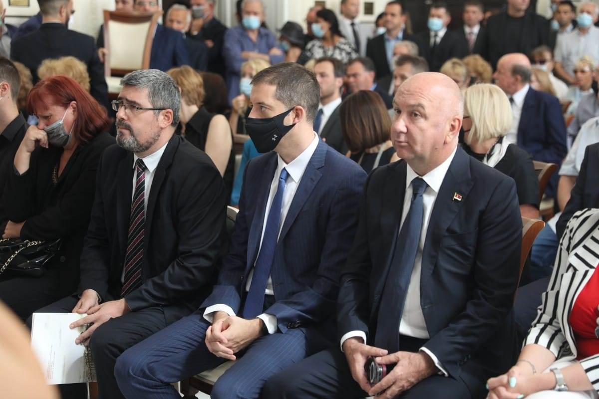 Sahrana Miroslava Lazanskog