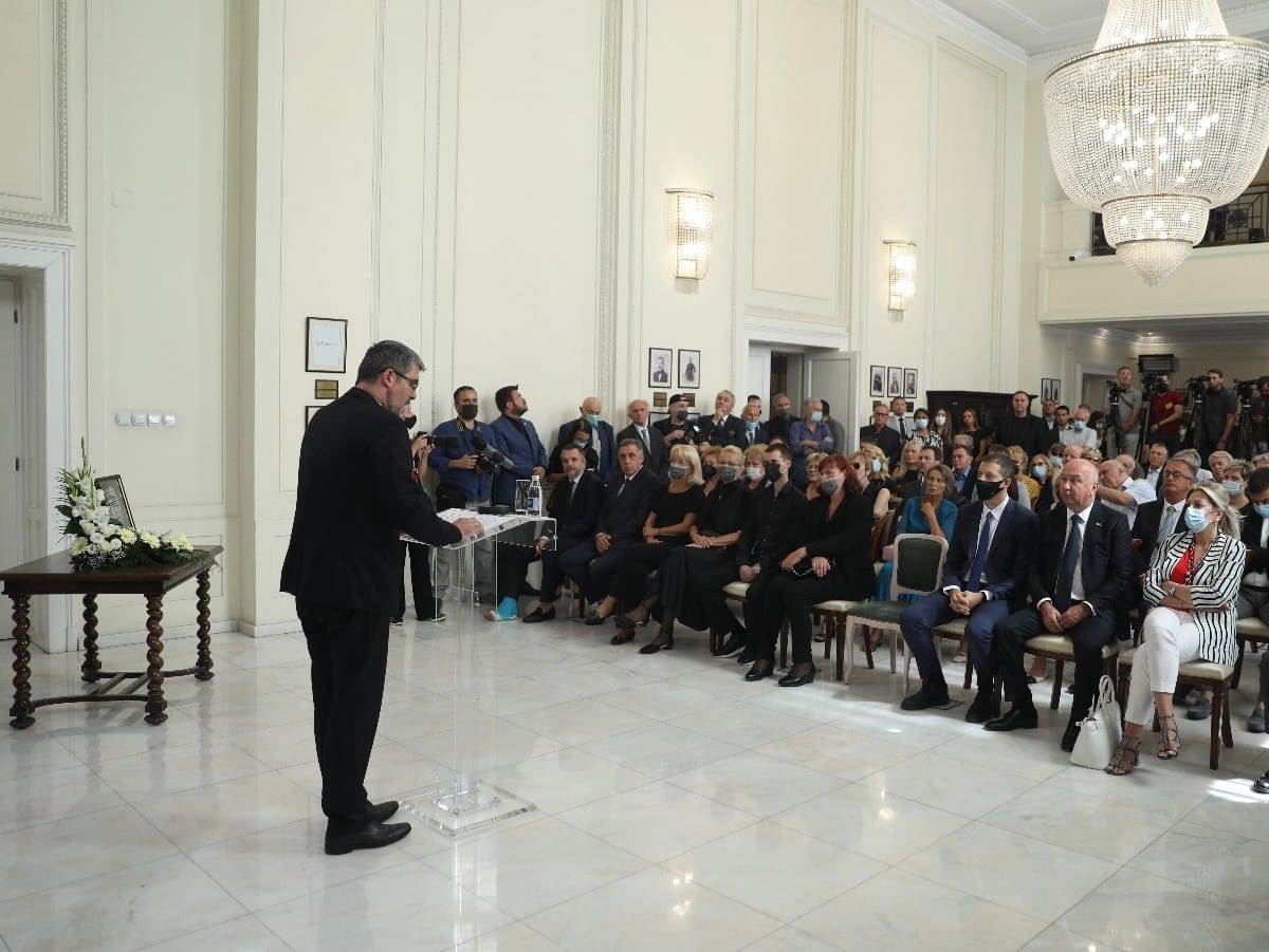 Sahrana Miroslava Lazanskog