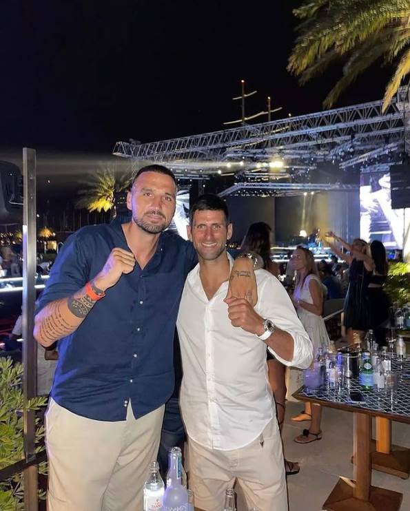 Novak Đoković i Tadija Dragićević