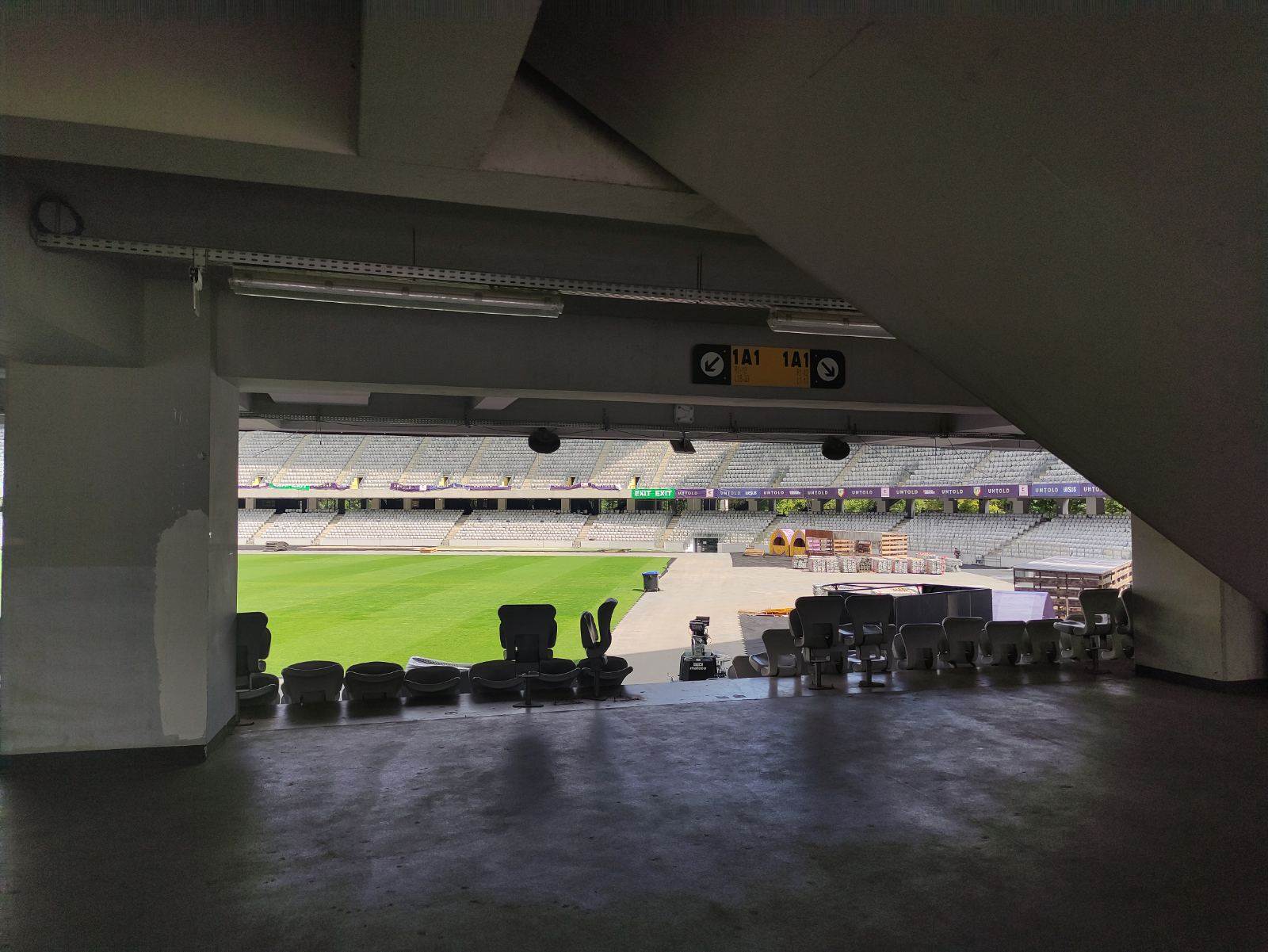 Crvena zvezda Kluž Stadioni u Klužu Univerzitatea Kluž Arena i doktor Konstantin Radulesku