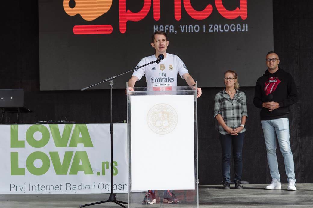 Polumaraton, Subotica, Bakić, otvaranje polumaratona (5)