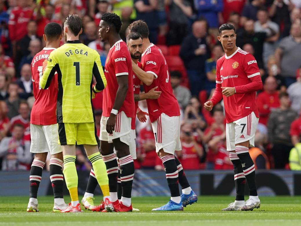 Kristijano Ronaldo igra za Mančester junajted