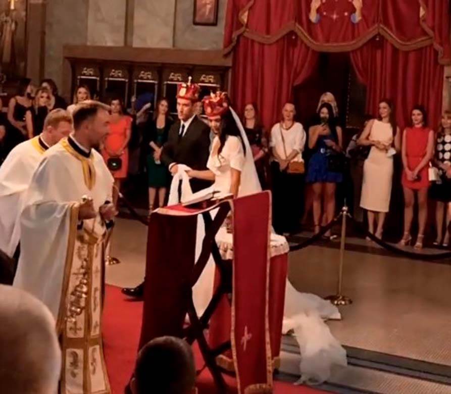 milica mandić venčanje 1