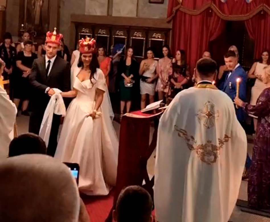 milica mandić venčanje 2