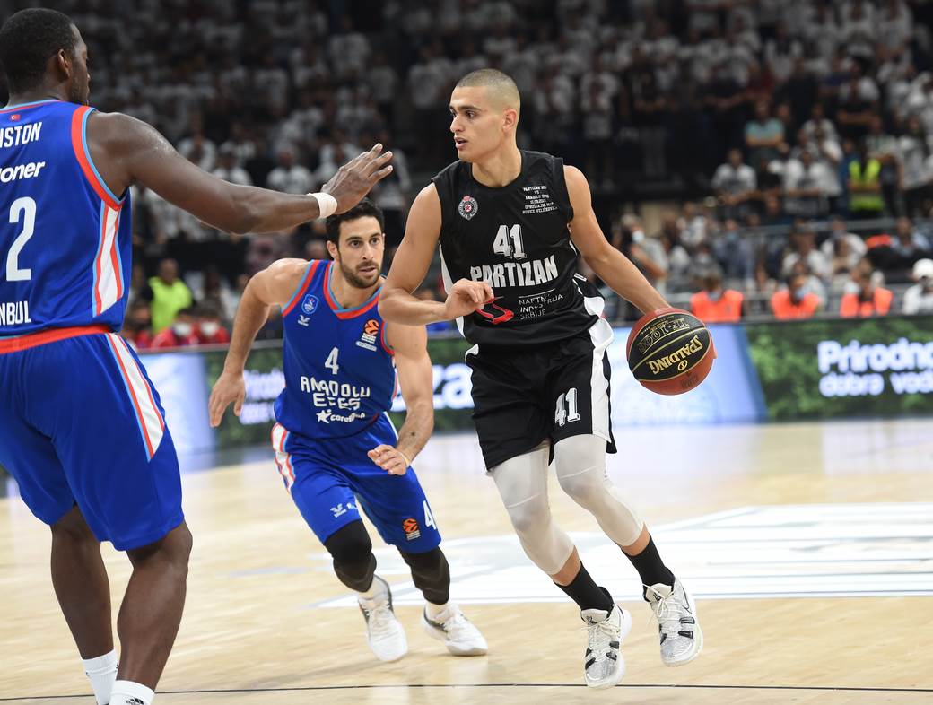Partizan, efes, novica veličković (11)